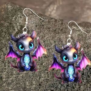 Hand crafted dangle earrings